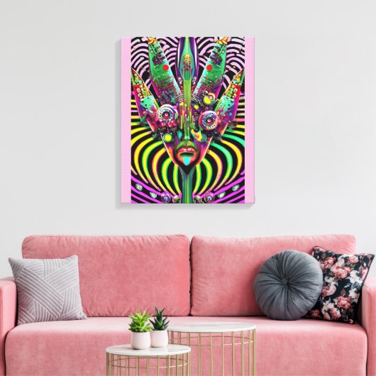 Vorkvormig Canvas Afdruk (Insitu (Woonkamer))