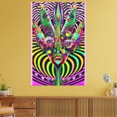 Vorkvormig Canvas Afdruk (Insitu (Woonkamer))