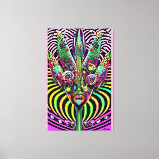 Vorkvormig Canvas Afdruk (Voorkant)