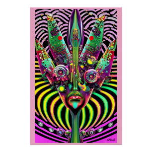 Vorkvormig Perfect Poster