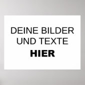 Vorlage für individuelle Poster (Voorkant)