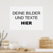 Vorlage für individuelle Poster (Keuken)