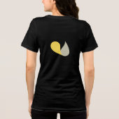 Vorm Abstract Tri-Blend Shirt (Achterkant)