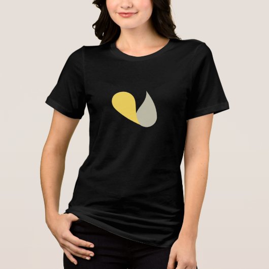 Vorm Abstract Tri-Blend Shirt (Voorkant)