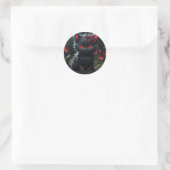 Vorm: Classic Ronde Stickers zoals Cat By Aman (Tas)