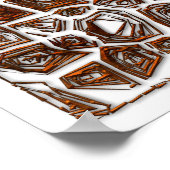 Vorm door Chaos 1 Poster (Hoek)