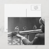 Vorm een ordelijke rij briefkaart (Voorkant / Achterkant)