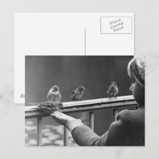 Vorm een ordelijke rij briefkaart (Voorkant / Achterkant)