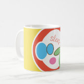 vorm een schattige cirkel mok (Voorkant links)