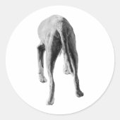 Vorm en flow ronde sticker (Voorkant)