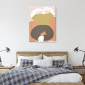 Vorm & Flow Canvas Afdruk (Insitu (Slaapkamer))