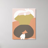 Vorm & Flow Canvas Afdruk (Voorkant)