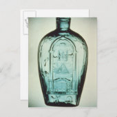 Vorm-opgeblazen vrijmetselaars- fles briefkaart (Voorkant / Achterkant)