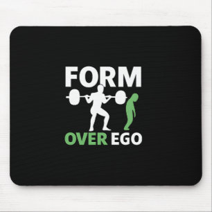 Vorm Over Ego Gym Gewichtheffen Bodybuilding Desig Muismat