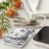 Vorm: Rechthoek (dubbelzijdig) Sleutelhanger (Voorkant Rechts)