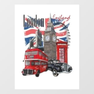 Vorm: Rechthoek Laat je ding zien met raamfolie Raamsticker