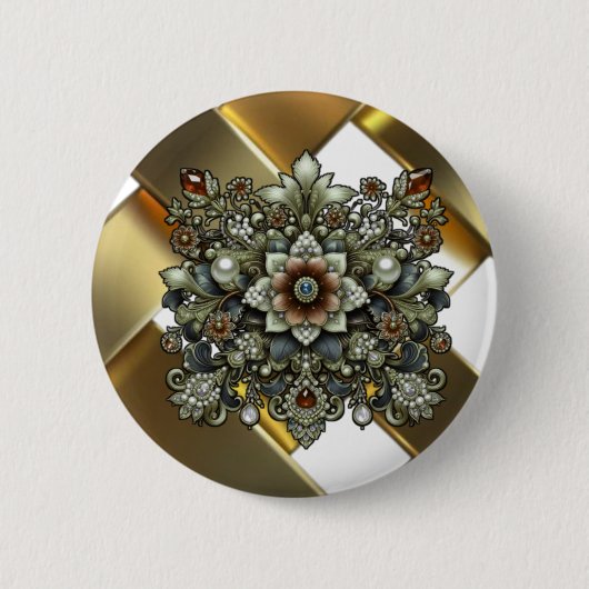 Vorm Ronde Button Met Zazzle aangepaste knoppen di (Voorkant)