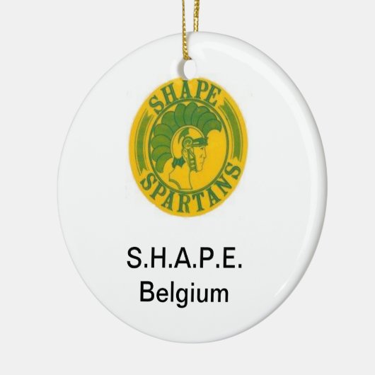 VORM SPARTANS-siermiddel Keramisch Ornament (Links)