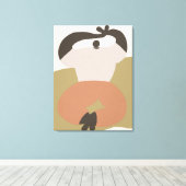 Vorm & Stroom Canvas Afdruk (Insitu (Houten vloer))