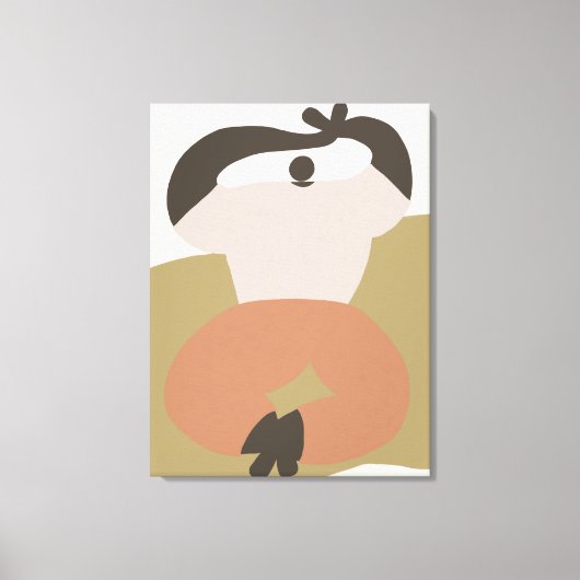 Vorm & Stroom Canvas Afdruk (Voorkant)