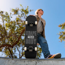 VORM UW LICHAAM PERSOONLIJK SKATEBOARD