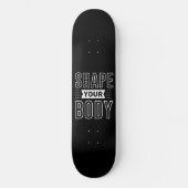 VORM UW LICHAAM PERSOONLIJK SKATEBOARD (Voorkant)