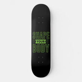 VORM UW LICHAAM PERSOONLIJK SKATEBOARD