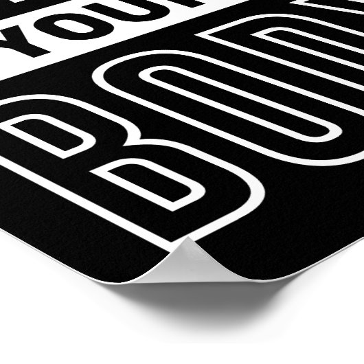 VORM UW LICHAAM POSTER (Hoek)