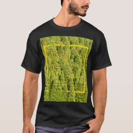 Vorm van het bos t-shirt