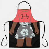 vorm van het geklede lichaam schort (Voorkant)
