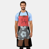 vorm van het geklede lichaam schort (Gedragen)