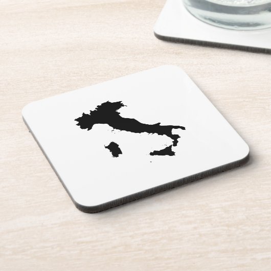 Vorm van Italië Bier Onderzetter (Linkerzijde)
