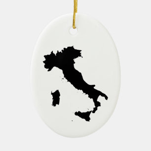 Vorm van Italië Keramisch Ornament