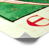 Vorm van twee scharnierende wezens met verweven poster (Hoek)