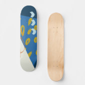 Vorm verzamelen #illustratie #abstract persoonlijk skateboard (Voorkant)