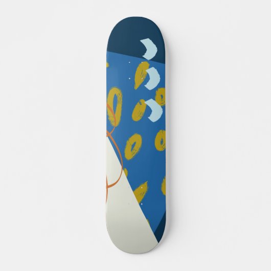 Vorm verzamelen #illustratie #abstract persoonlijk skateboard (Voorkant)