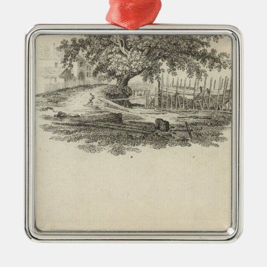 Vorm waarin William Penn Metalen Ornament (Voorkant)