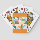 Vorm Wereld Patroon Pokerkaarten (Achterkant)