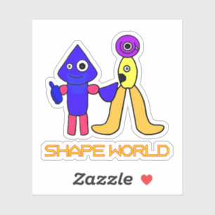 Vorm Wereld Sticker