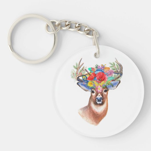 vormcirkel (dubbelzijdig) sleutelhanger (Voorkant)