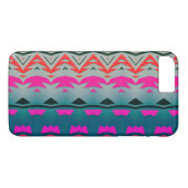 Vormen en golven abstract ontwerp Case-Mate iPhone case (Achterkant (Horizontaal))