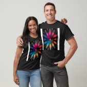 Vormen en kleuren Abstract T-shirt (Unisex)