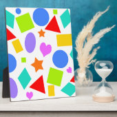 Vormen en kleuren fotoplaat (Zijkant)