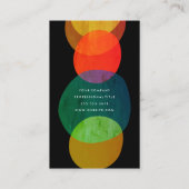 Vormen en kleuren visitekaartje (Achterkant)