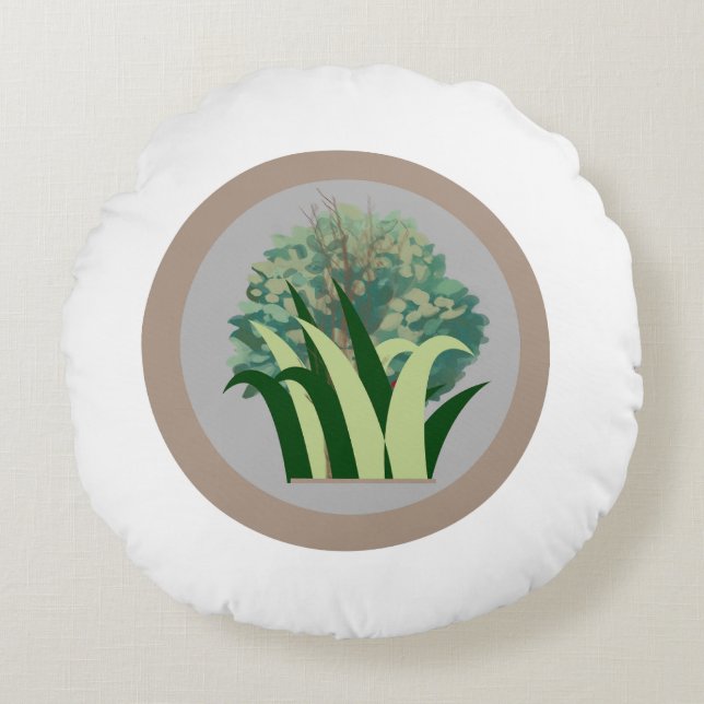 Vormen en verlopen rond kussen (Voorkant)