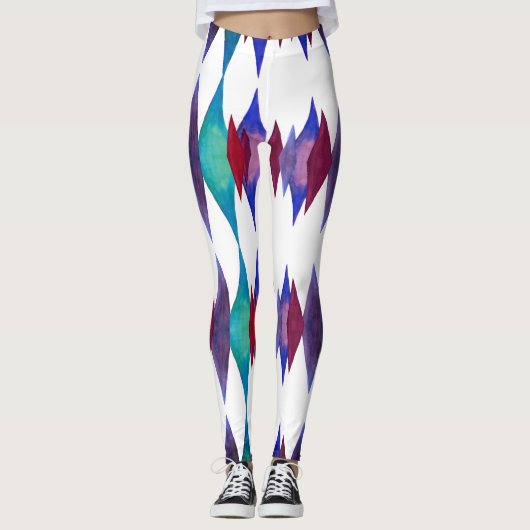 Vormen enkel Leggings (Voorkant)
