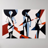 Vormen in dialoog poster (Voorkant)