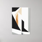 Vormen in evenwicht canvas afdruk (Voorkant)