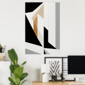 Vormen in evenwicht poster (Thuiskantoor)