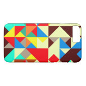 Vormen in retro kleuren Case-Mate iPhone case (Achterkant (Horizontaal))